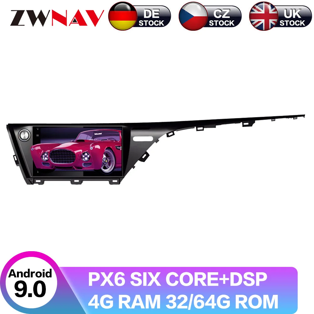 Android 9 с DSP для CAMRY низкий уровень полный сенсорный экран автомобильный Радио Видео Плеер Мультимедиа gps навигационные аксессуары Sed