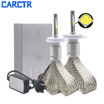 

CARCTR H10 H8 H9 H27 H13 H1 H3 H11 H7 Led Lights Car Headlight H4 Led Bulbs HB5 9006 9004 9008 LED Lamps Highlight 40W 4200LM