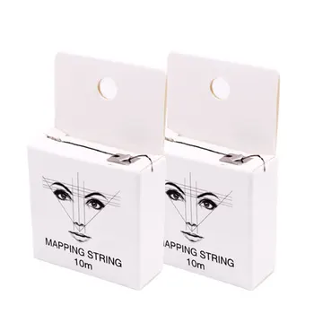 

10m 2pcs Line Tool Microblading Pre Inked Mapping String Ultra Thin Permanent Measuring Eyebrow Marker Thread Tattoo Supplies