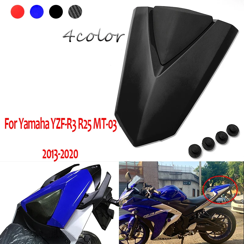 For Yamaha R3 R25 MT 25 MT 03 YZF R3 MT03 2013 2020 2016 2017 2018 2019 ABS  Fairing Solo Seat Cowl Rear Passenger Seat Cover|Covers  Ornamental  Mouldings| - AliExpress