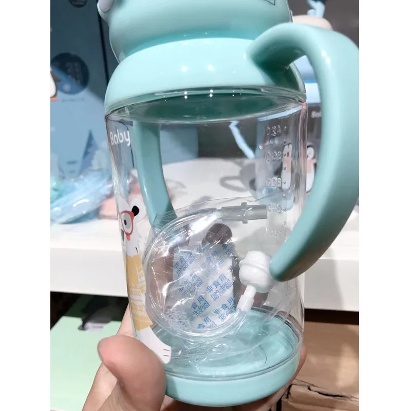 Детская Бутылочка для воды Tritan BPA Free детская чашка портативная для кормления бутылочка с соломинкой герметичная прочная чашка для воды