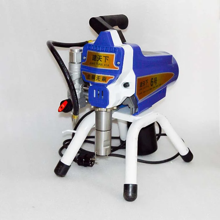 2500W Brushless Electronic Pressure Adjustable Airless Spraying Machine Latex Pa