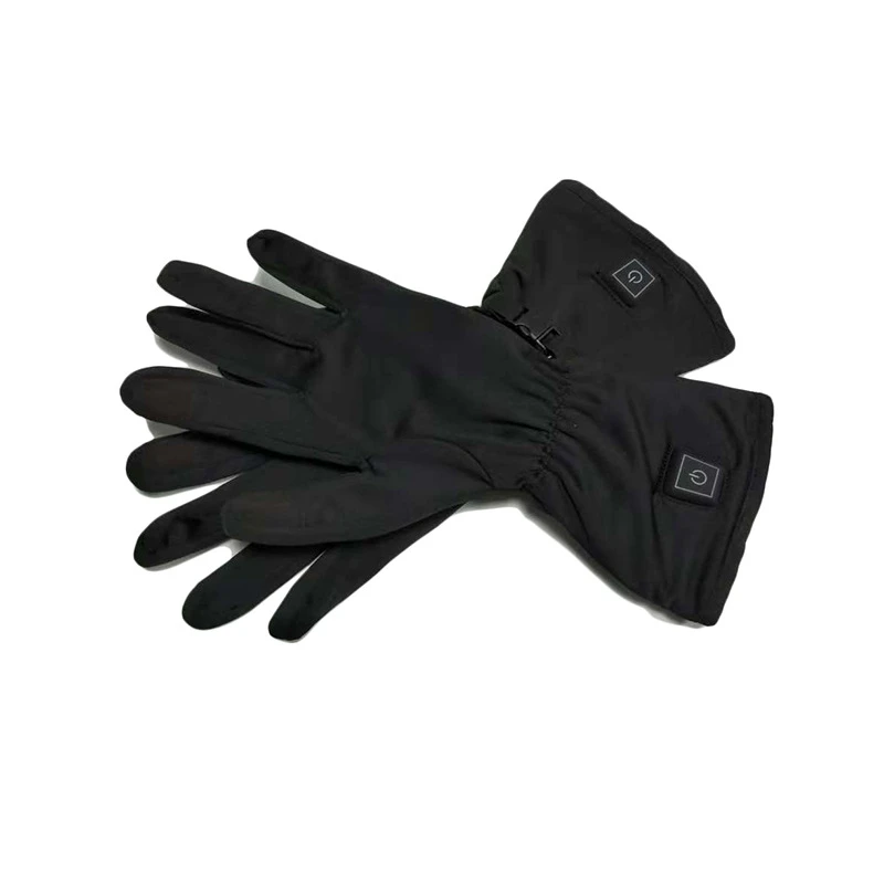 Трехскоростные термостат нагревательные перчатки литиевая батарея нагревательные перчатки Спорт на открытом воздухе теплые лыжные перчатки ЕС вилка