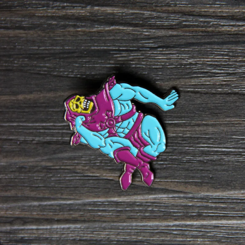 He-Man и the Masters of the Universe булавка эмаль брошь на рюкзак джинсовая одежда бейджи нашивки и броши ювелирные украшения