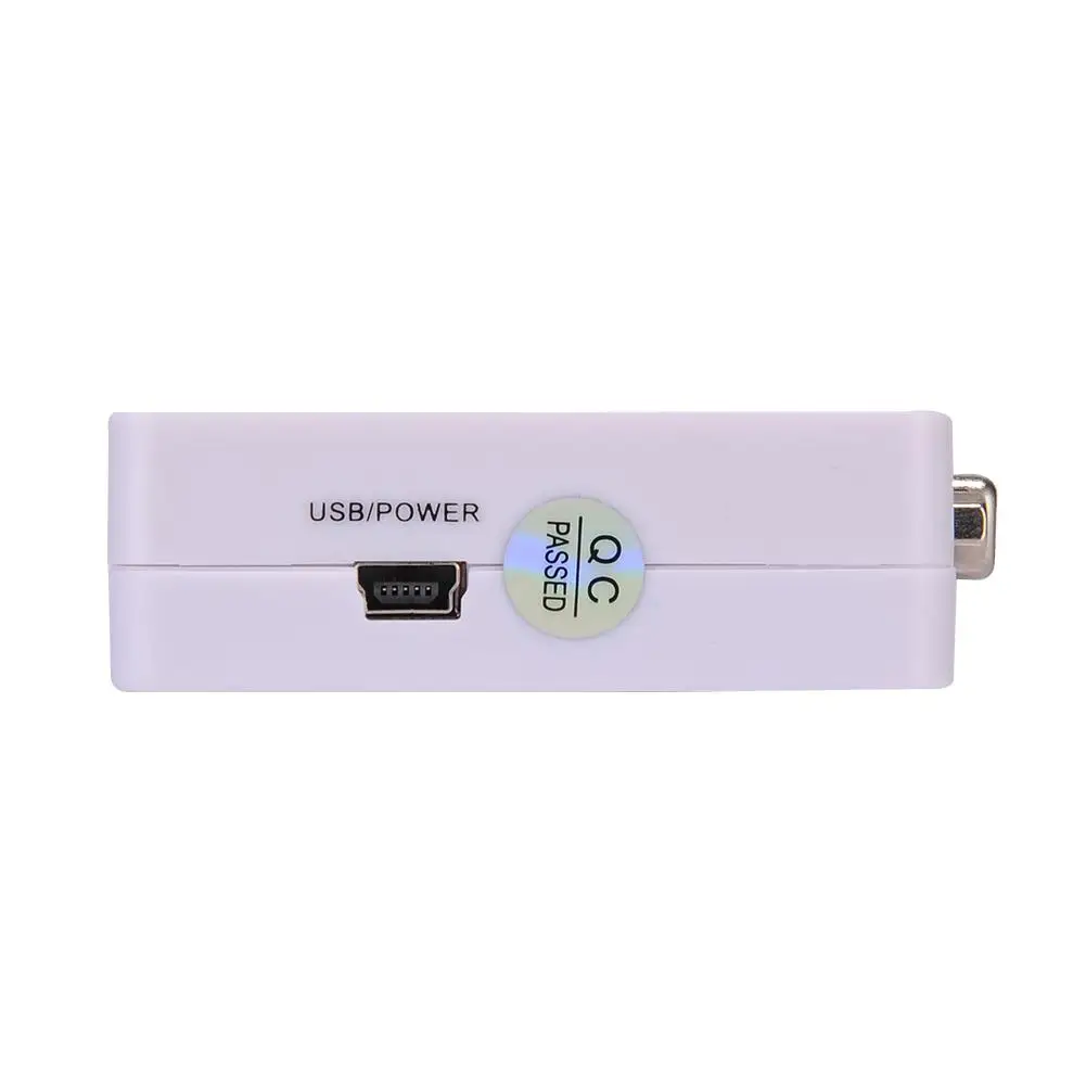 Горячий VGA2HDMI мини VGA к HDMI конвертер с 1080P Аудио адаптер разъем для ноутбука ПК для HDTV проектора