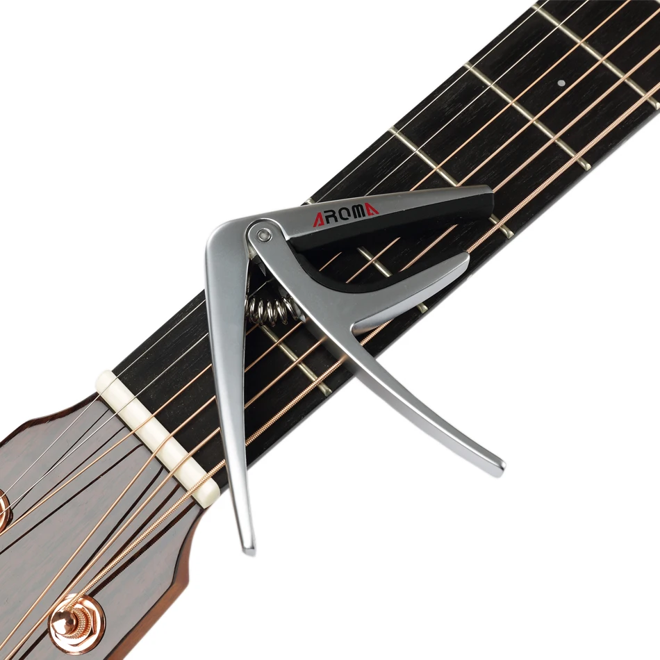 Aroma AC-01 Professional Exclusive Heavy Guitar Capo Clamp Key Clip For Acoustic Electric Ukulele |