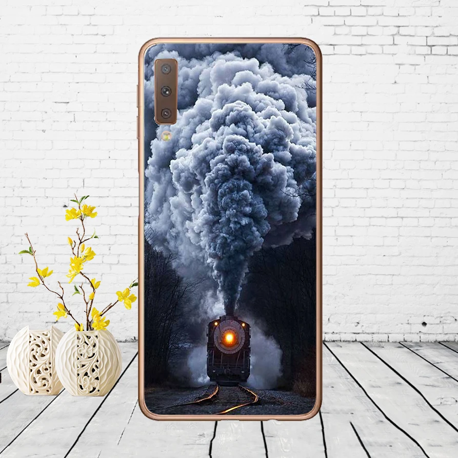 K20 Чехол для samsung Galaxy A7 силиконовый чехол для телефона с принтом чехол-накладка на заднюю крышку для samsung A7 A750 A750F 6,0 дюймов - Цвет: K20