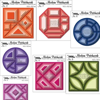 

New patchwork Metal Cutting Dies and Stamps for Scrapbooking Steel Craft Die Cut Embossing Paper Card Album