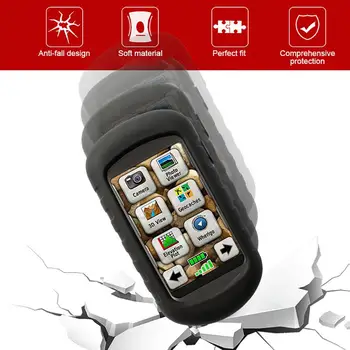

Full-Cover Anti-Fall Silicone Case Soft Durable TPU Protective Box Replacement Protection Shell for Garmin Oregon 550T 550