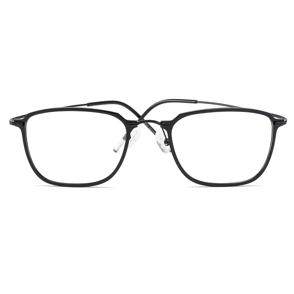 Gmei Optical Ultralight Beta Titanium Flexible Glasses Frame Men Square Prescription Eyeglasses Myopia Optical Frames M19003