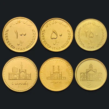 

Iran Set 3 New Genuine Original Coins 100% Real Collect Issuing Coins Unc Aisa