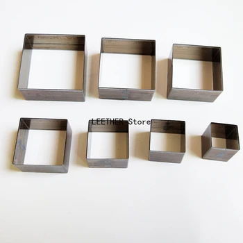 

Japan Steel Blade Rule Die Cut Steel Punch Rule Cut Square Cutting Mold Wood Dies for Leather Cutter for Leather Crafts 10-50mm