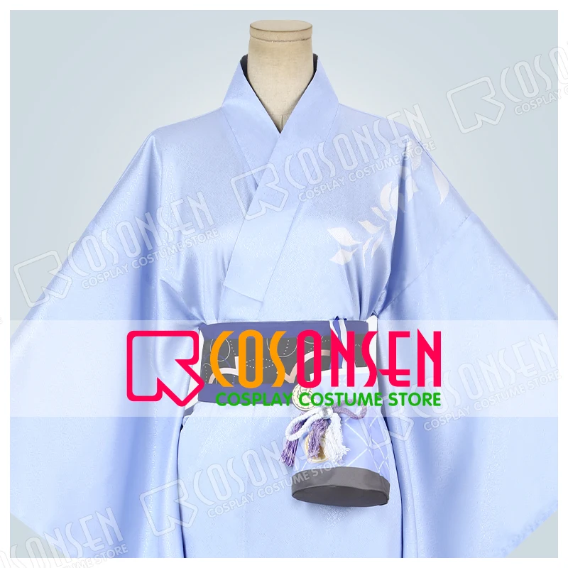 Touken Ranbu Honebami Toushirou Косплей Костюм юката Повседневная версия кимоно косплей ONSEN Сделано