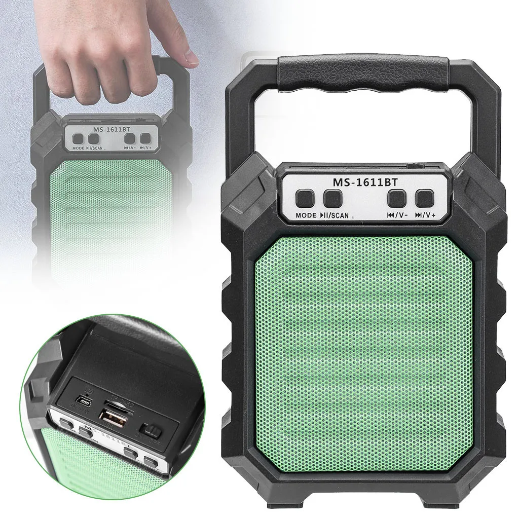 H30 портативный Bluetooth динамик FM MP3 открытый беспроводной Bluetooth с USB/TF/Aux входом