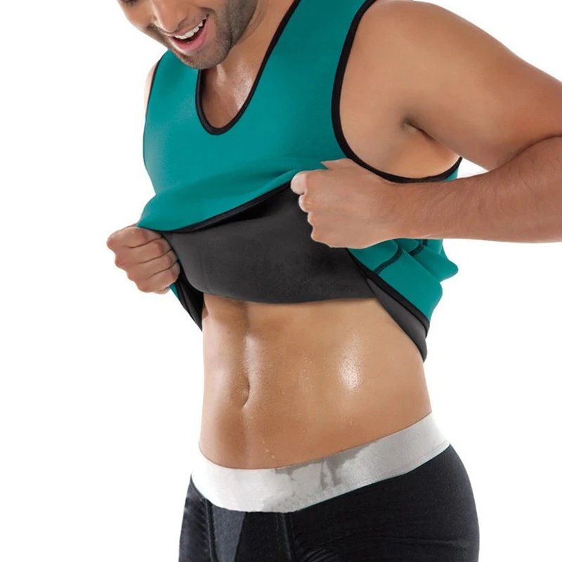 

Waist Shapers Sweet Sweat Neopreno Hombre Shapewear Sleeveless Body Slimming Sportswear Fitness Tops Waist Trainer Corset