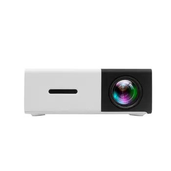 

YG300 Portable Mini Projector 600 Lumens YG300 320 x 240 Pixels Media Player Support 1080P HD LCD LED Projectors
