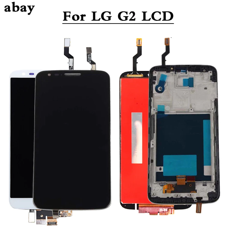 Дисплей 5 2 дюйма для LG G2 D802 D805 D800 D801 D803 F320 LS980 ЖК-дисплей с кодирующий