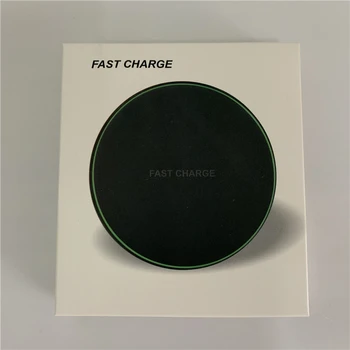 

500pcs/Lot 10W Fast Wireless Charger For Samsung Galaxy S10 S9/S9+ S8 Note 9 USB Qi Charging Pad for iPhone 11 Pro XS Max XR X