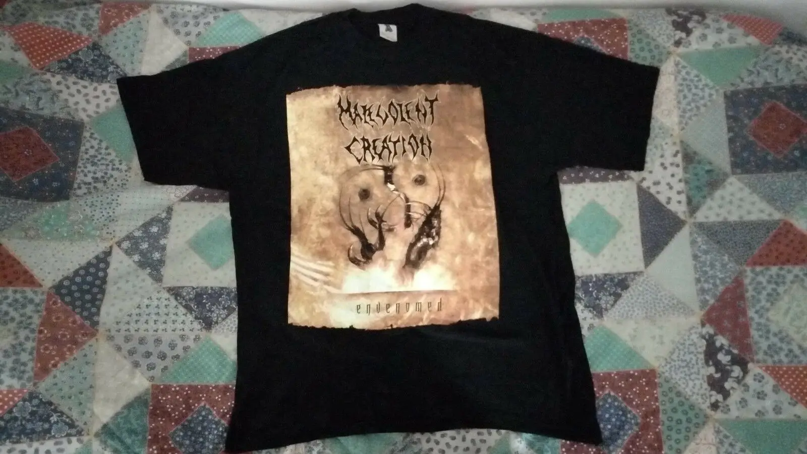 Malevolent creation shirt L Napalm Death Баллиста туши Deicide Obituary show оригинальная мужская летняя
