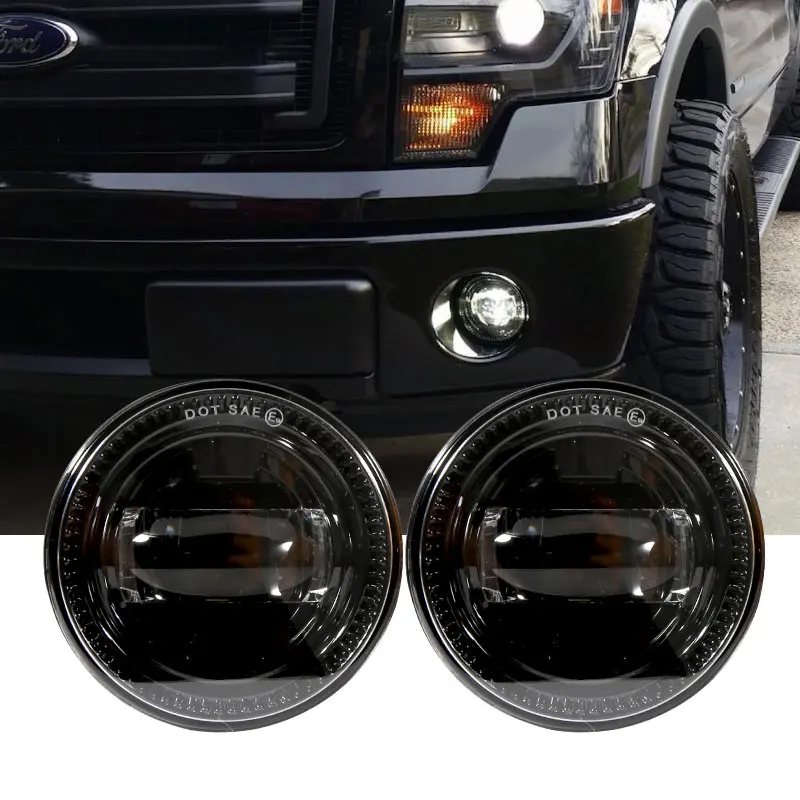 Fog Lights Set of 2 for Ford F150 Ranger Expedition Approved by DOT SEA Waterproof Bright LED Fog Driving Light Off Road Lights
