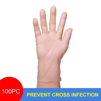 

100pcs Disposable PVC Rubber Labor Protection Gloves 100% Natural Health Protective Tool