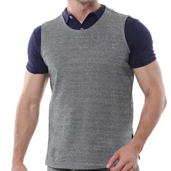 

Level 5 Protective Vest Cut Resistant Anti Slash Stab Round Neck Waistcoat Safety Supplies Cut Resistant Clothing safety vest