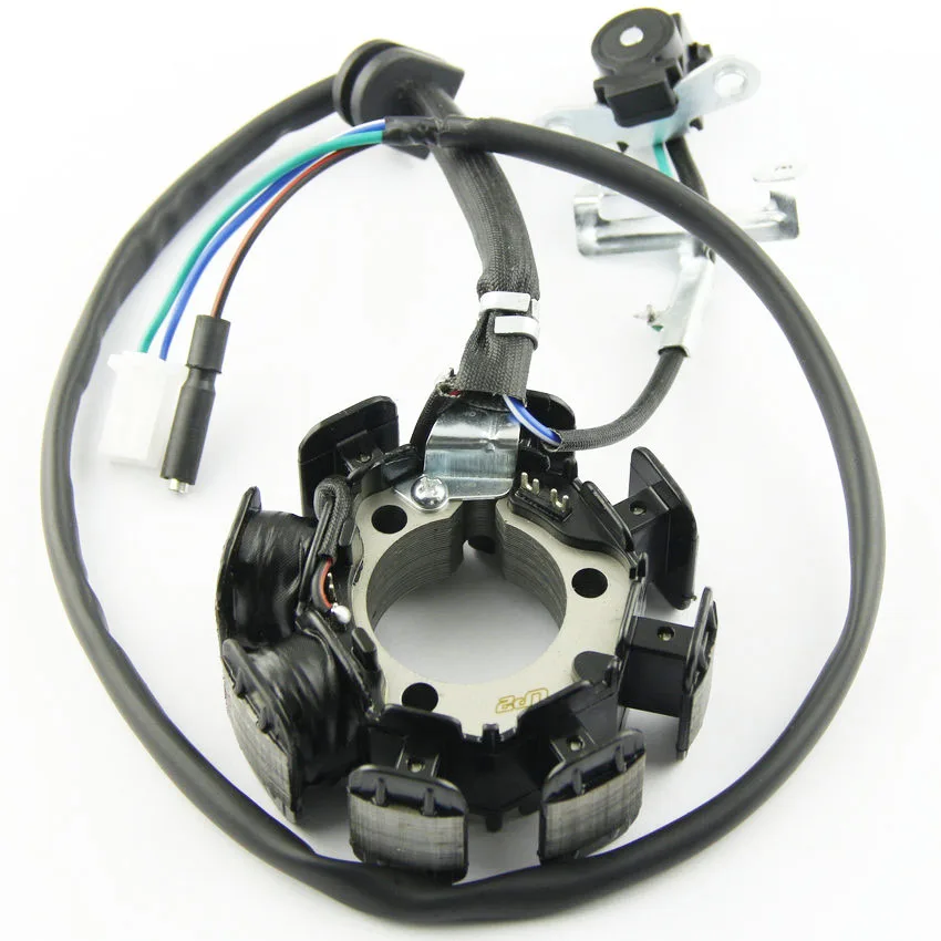Мотоцикл магнитная катушка статора 18 полюсов 12V Катушка Для Honda 31120-KPT-902 CRF150F 2003-2005 31120KPT902