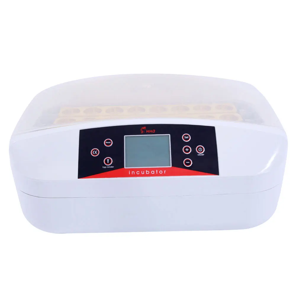

32-Egg Poultry Incubator Full Automatic Practical Candler Yellow&White&Transparent for Chickens Ducks Geese and Other[US-Stock]