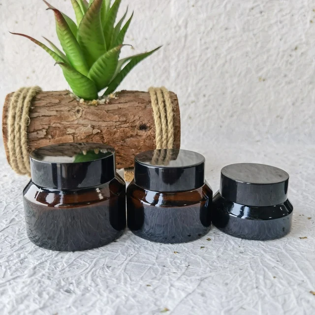 

Яркие, зеленые, синие, черные стеклянные многоразовые флаконы для фотографий, дорожные флаконы для фотографий, упаковка для ухода за кожей, 15 г, 30 г, 50 г