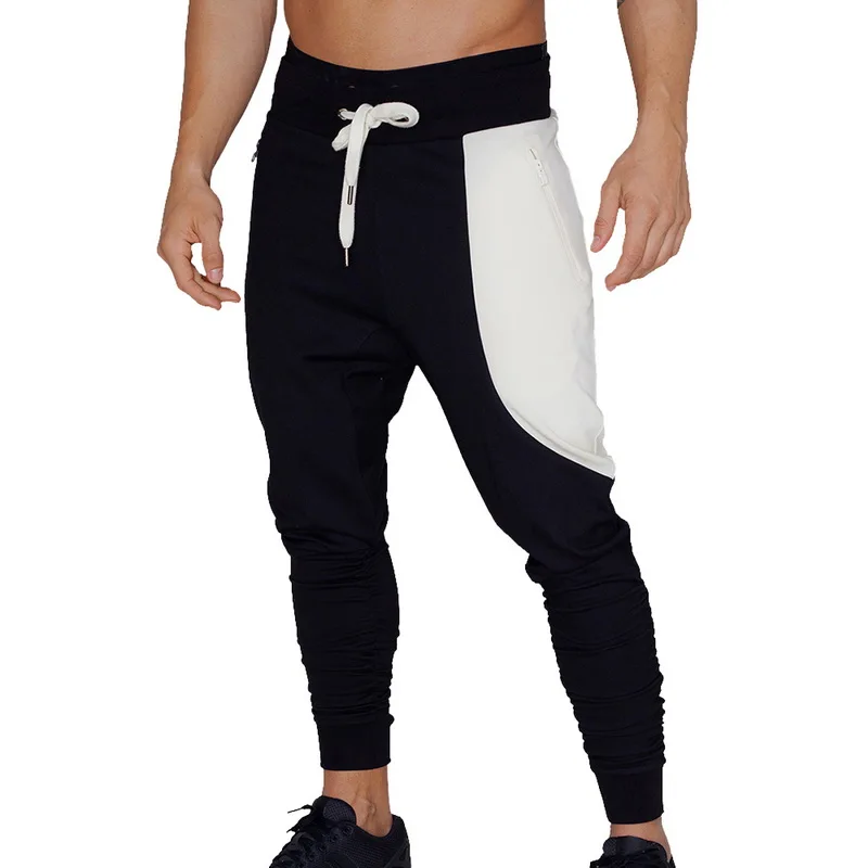 HEFLASHOR осень мода Jogger Цвет Блокировка пот брюки Уличная Повседневная Свободная тренировка брюки спортивные штаны для бега, фитнеса 2XL