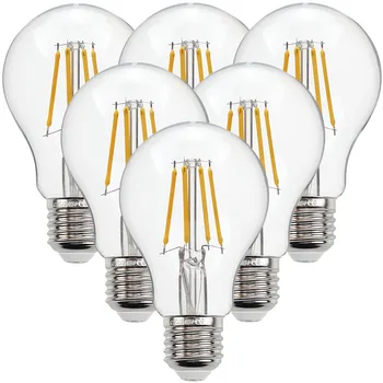 

TIANFAN 6-Pack Led Bulbs A60/A19 Vintage Light Bulbs LED Filament 4W 6W 8W Non Dimmable 220/240V E27 Edison Light Bulbs