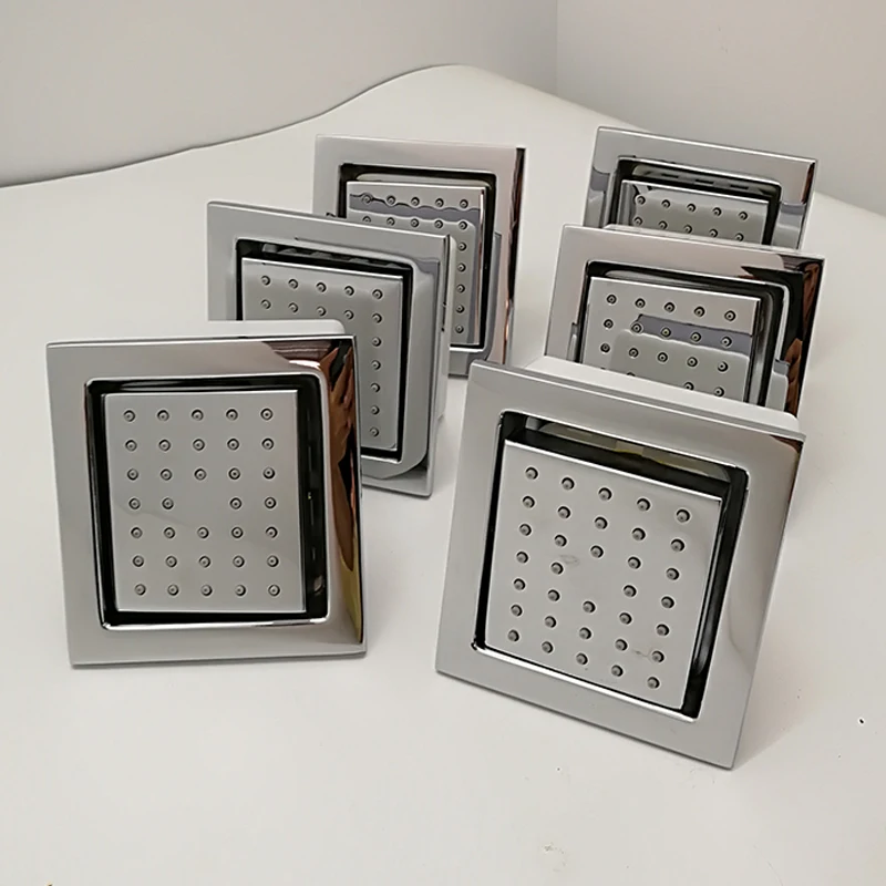 Водосберегающая насадка для душа латунная s rainds 4 дюйма массажные струи ванной