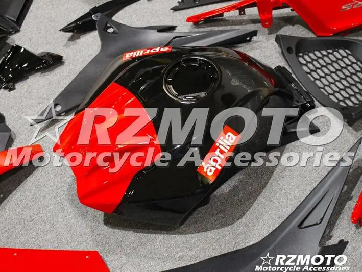 Мотоцикл впрыска ABS Полный обтекатели комплект подходит для Aprilia RS4 50 125 2012 2013 12 13 14 15 тела набор черный оранжевый