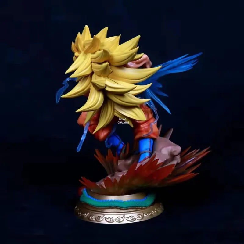 1" аниме Dragon Ball Z статуя Супер Saiyan бюст Сон Гоку полноразмерный портрет Kakarotto ПВХ фигурка игрушка коробка 31 см V927