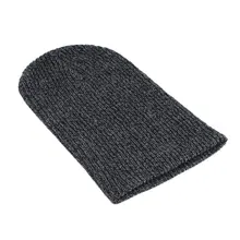 Вязаный Мужской Женский мешок шапка оверсайз зимняя шапка шикарная шапка