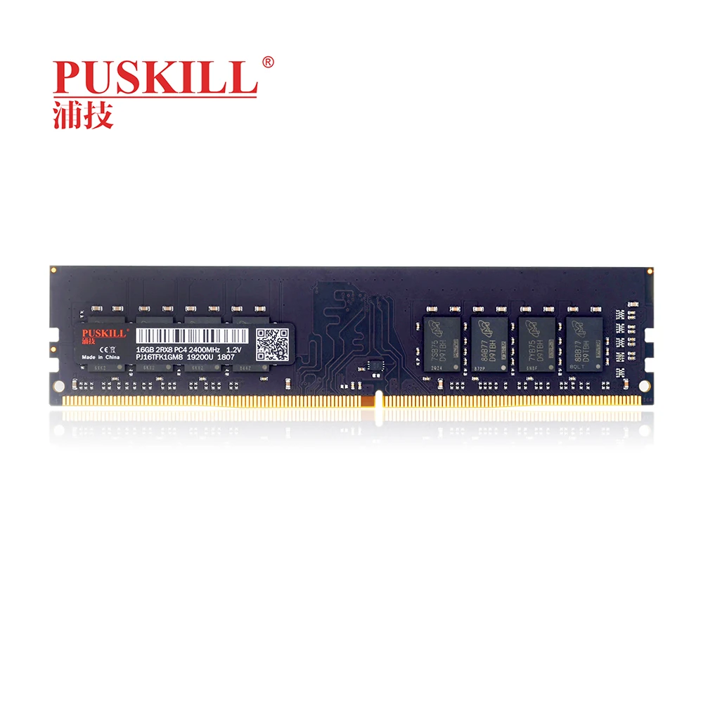 Оперативная память PUSKILL DDR4 для настольных ПК 8 ГБ 4 16 2400 2133 2666 МГц 19200 17000 21300