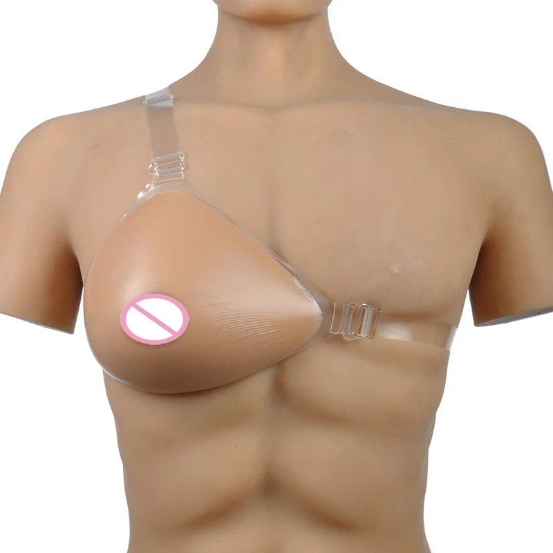 

Silicone Fake Breast Teardrop-Shaped Fake Boobs Soft Pad Full Ladies Artificial for Crossdresser Ajusen