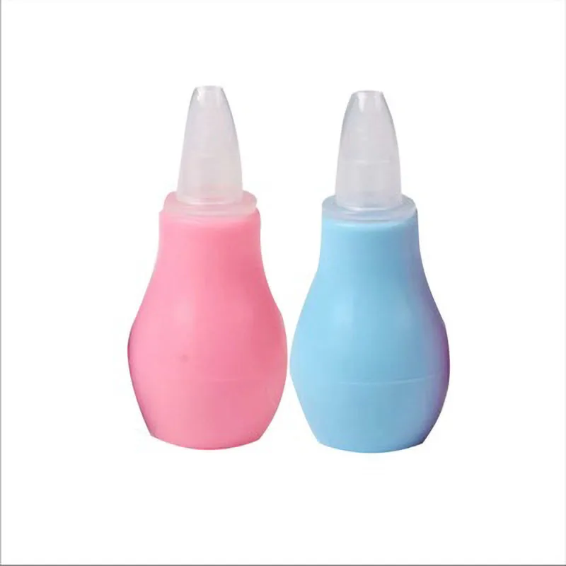 New Baby  Airpump type Health Care  Manual silicone Solid Nasal Aspirator Infant Nasal Suction device for 0-2Years