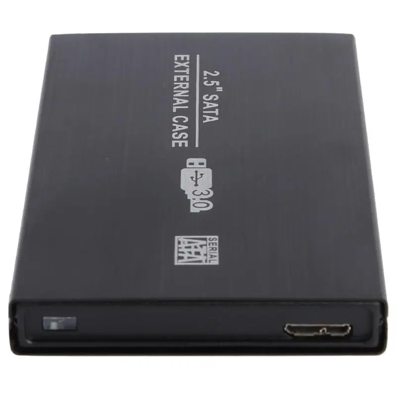 Прочный чехол для жесткого диска тонкий дизайн 2,5 дюйма внешний SATA жесткий диск чехол USB3.0 для type-B US адаптер HDD корпус