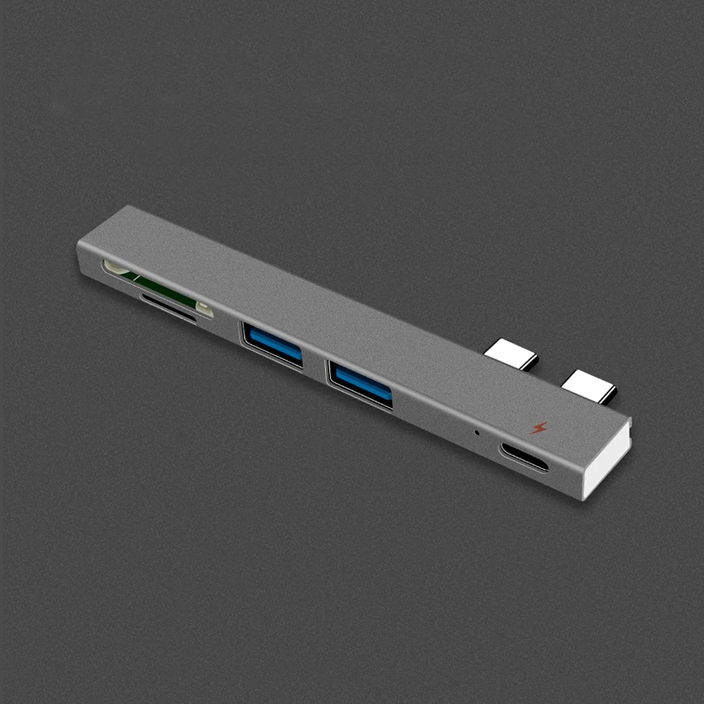 7 в 1 USB 2,0 кард-ридер адаптер type C кабель SD/Micro SD TF подключение камеры смарт-карта памяти для Macbook Pro type-C порт
