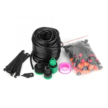

25M Micro Water Irrigation System Garden Plants Automatic Watering Hose Kit