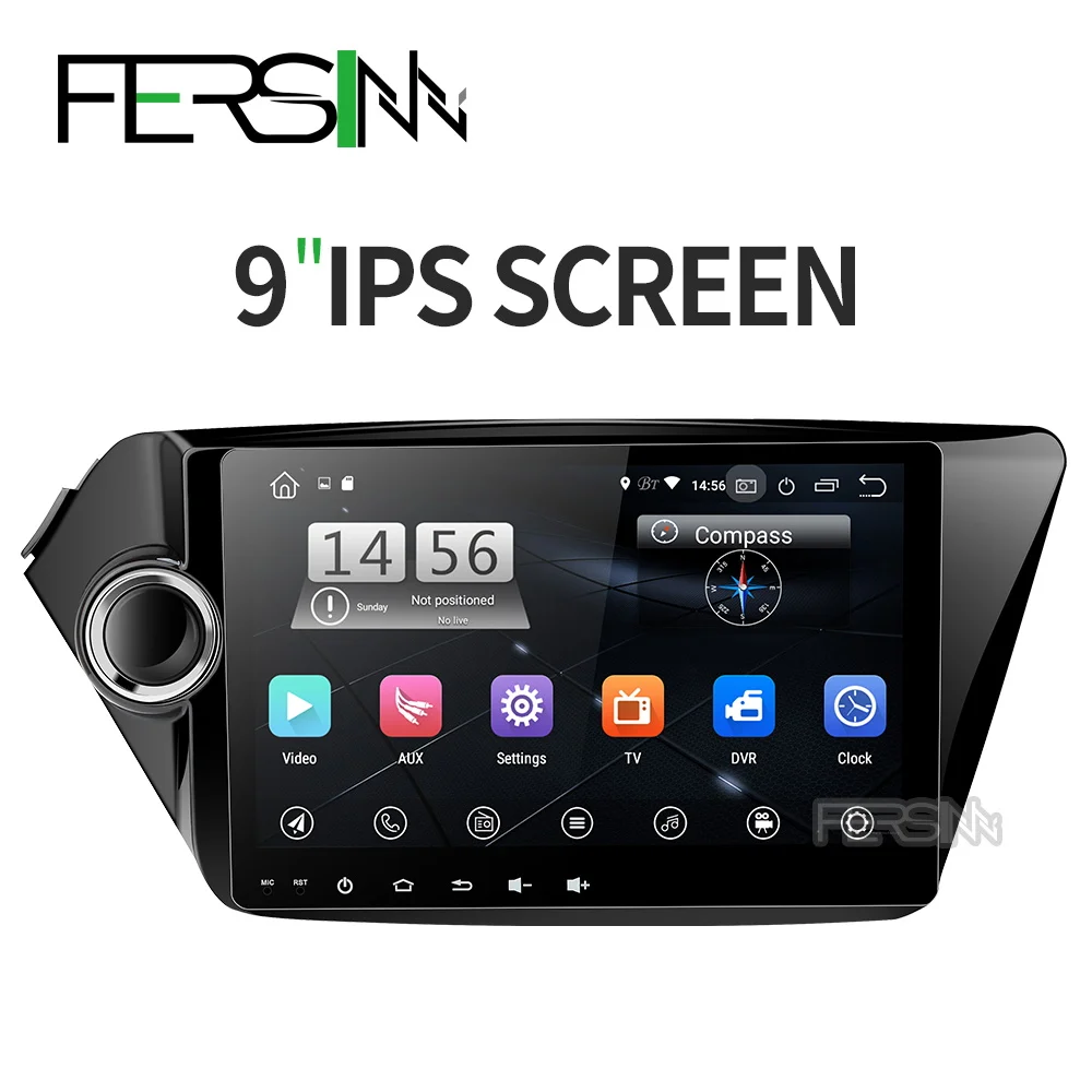 Автомобильный dvd для Kia rio k2 gps плеер радио gps навигация видео плеер Автомобильный мультимедийный плеер android 9,0 PX6