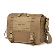 Тактическая универсальная сумка через плечо, сумка для компьютера, сумка почтальона, рыболовный рюкзак