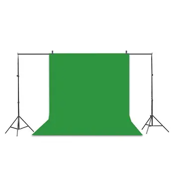 

Professional Studio Background Stand Kit - 10x6.5ft Photo Backdrop Support Stand Kit + Backdrop Sn (Black,Green,White) + 2 B