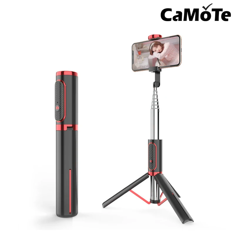Штатив-Трипод стойка держатель с светодиодный светильник лампа камера vlog стабилизатор Bluetooth штатив с led светильник лампа красота Беспроводной пульт дистанционного управления