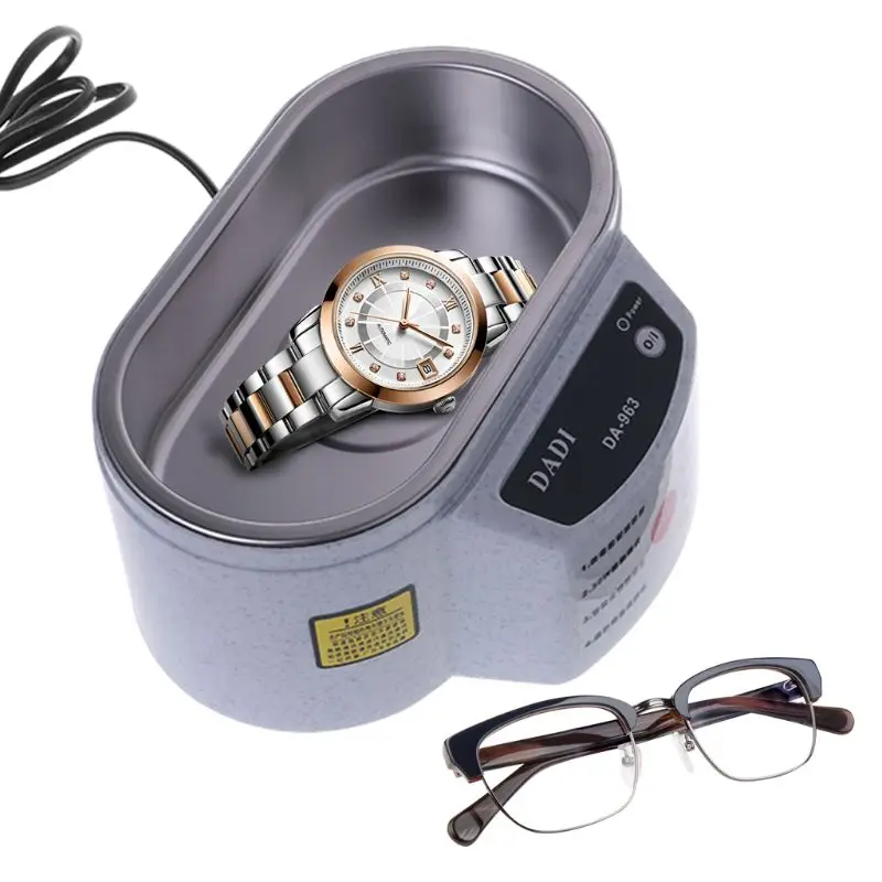 Mnin-limpiador ultrasónico de 30W, máquina de limpieza con placa de circuito, Control inteligente para gafas de joyería