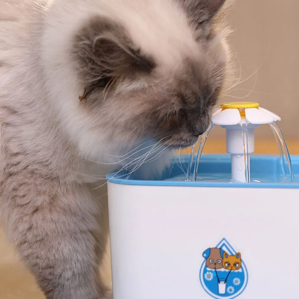Фонтан для воды для кошек, фонтаны для домашних животных, диспенсер для воды для домашних животных, автоматический питьевой фонтан для домашних животных, для кошек, собак, животных