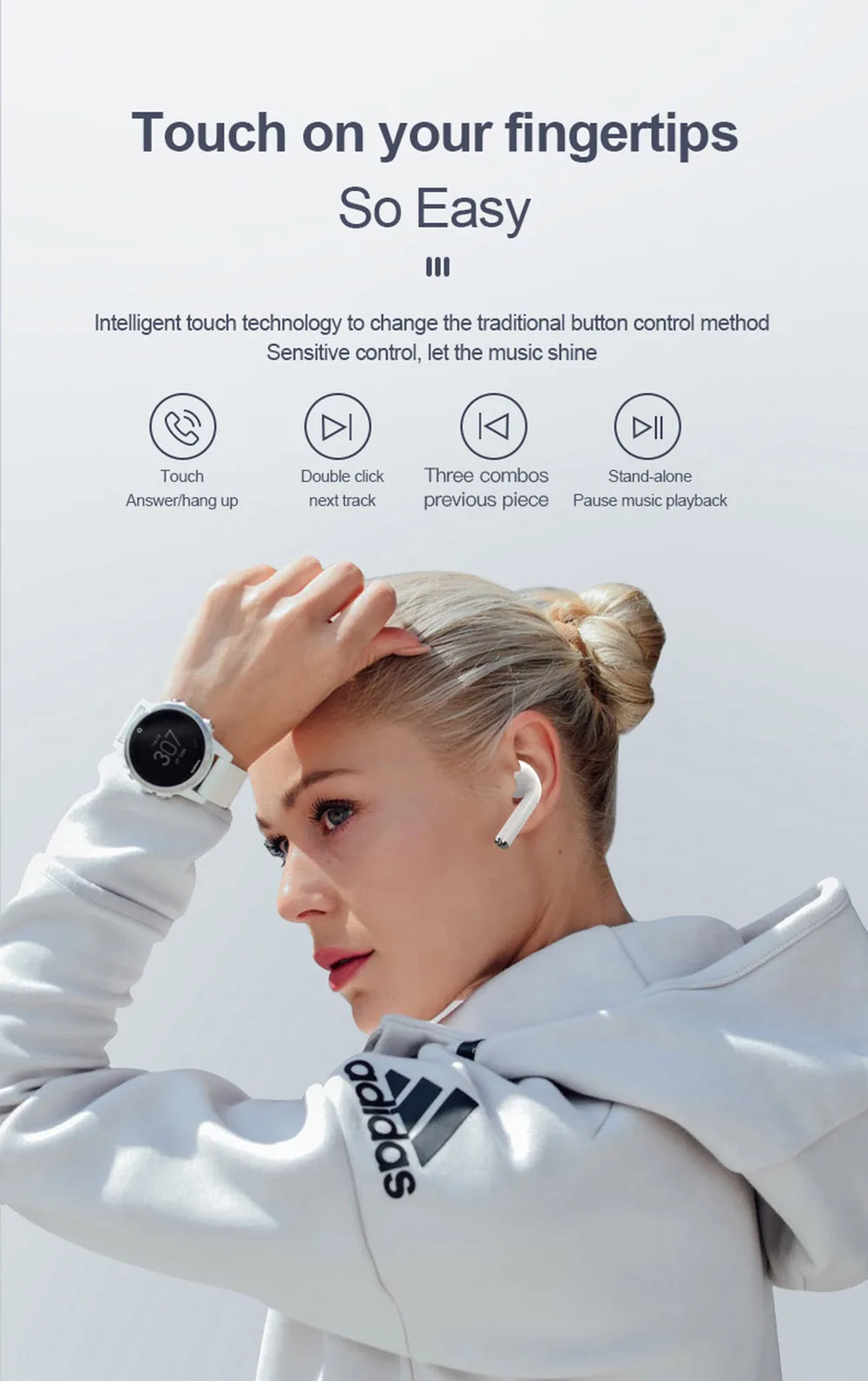 i10 TWS беспроводные наушники Bluetooth 5,0 наушники с сенсорным управлением Тип C Беспроводная зарядка HiFi Музыка 3D звук наушники