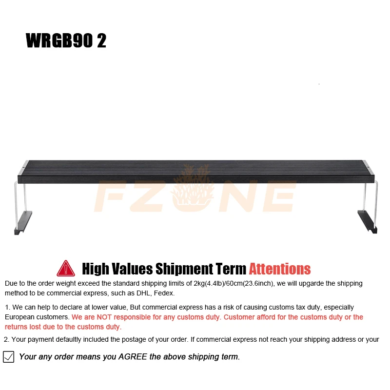 Chihiros WRGB 2 аквариумный светодиодный светильник обновленный водный RGB полный спектрон приложение управления Светодиодный светильник - Цвет: WRGB2 90