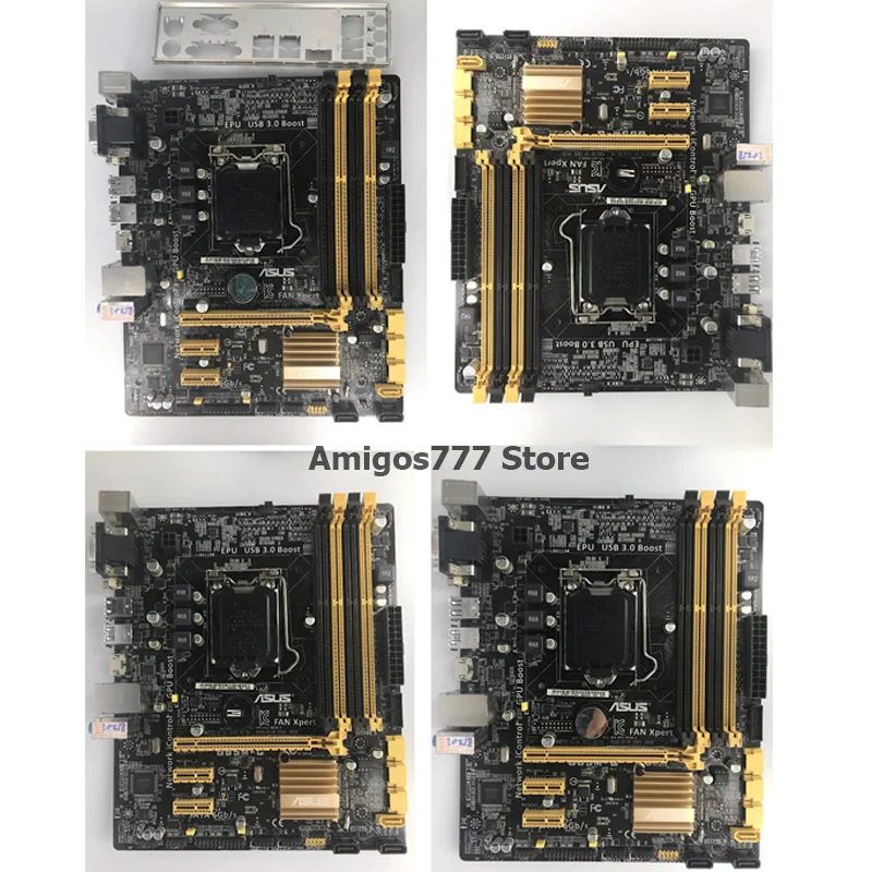 Socket LGA1150 USB3.0 SATA3 PCI-E3.0 для ASUS B85M-G оригинальная системная плата для настольных ПК для Intel B85 материнская плата DDR3 GA1150 32 Гб